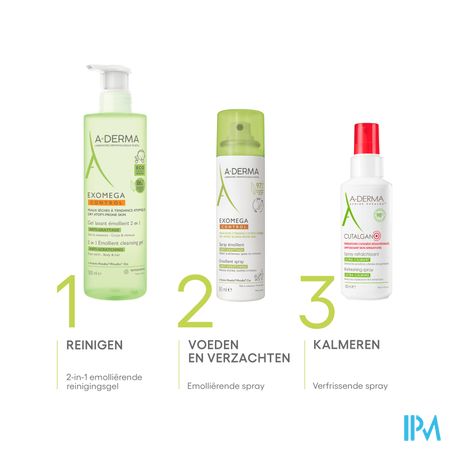 Aderma Exomega Control Spray 200ml 7