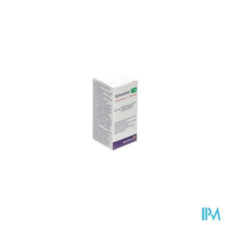 Xylocaine 2% Adrenaline 1:200 000 Sol Inj 20ml