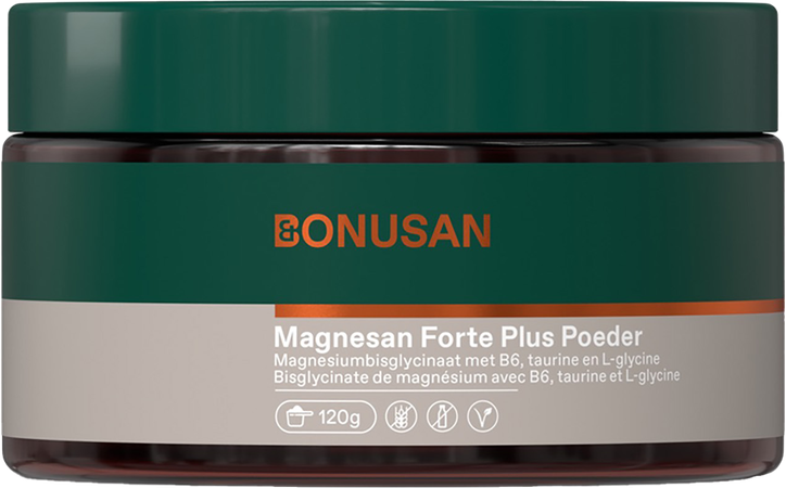 Magnesan Forte Plus Pdr 120g Bonusan 2