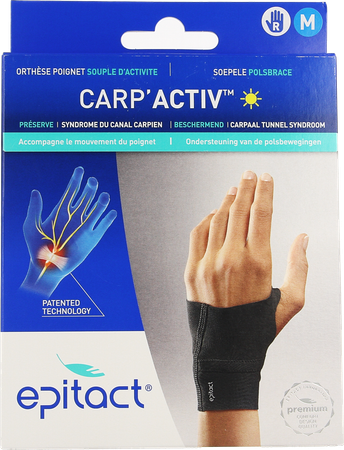 Epitact Carp'activ Attelle Poignet Droite M 1