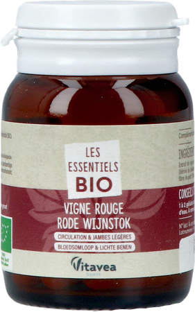 Vitavea Vigne Rouge Bio Caps 40 6