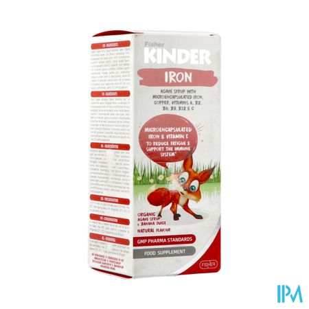 Fisher Kinder Ijzer Siroop 125ml