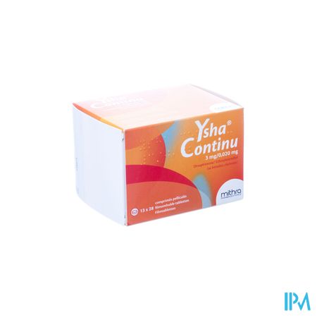 Annais Continu 3mg/0,020mg Comp Pell 13 X 28 1