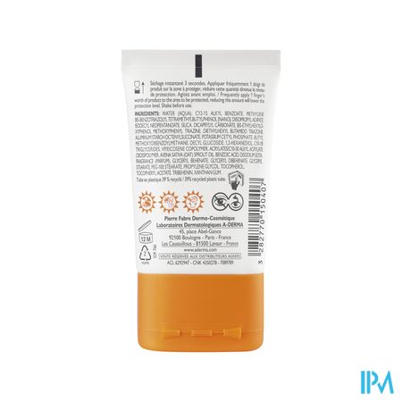 Aderma Protect Pocket Fluide Onzichtb. Spf50+ 30ml 4