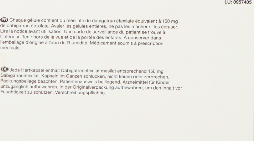Dabigatran Etexilate Viatris 150mg Harde Caps 60 5