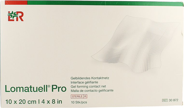 Lomatuell Pro Kompres Ster 10x20cm 10 30872 4