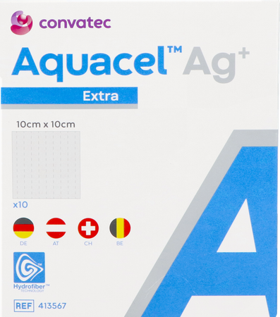 Aquacel Ag+ Extra 10 X 10cm 10 413567 3