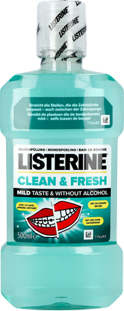 Listerine Clean & Fresh 500ml Nf 1
