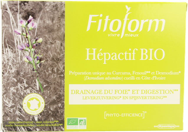 Hepactif Bio Amp 20x10ml Fitoform 6