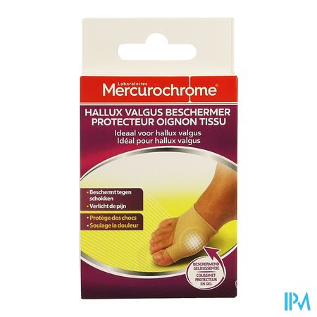 Mercurochrome Hallux Valgus Beschermer