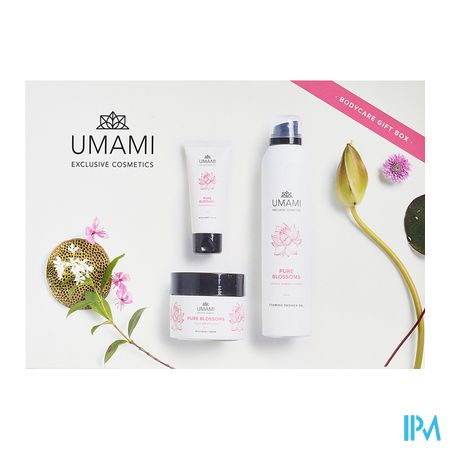 Umami Pure Blossoms Lotus&jasmijn Set Body 500ml 1