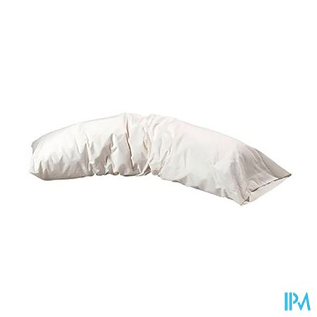 Jobri Standard Body Pillow Blanc Universel