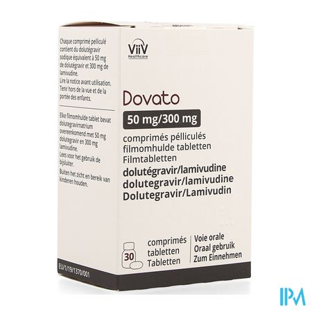 Dovato 50mg/300mg Flacon Filmomh Tabl 30