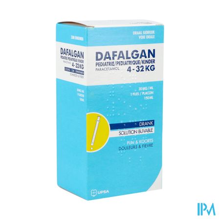 Dafalgan Pediatrie 30mg/ml Siroop 150ml