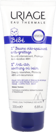 Uriage Bebe 1er Baume Oleo Apaisant A/grat. 200ml 4