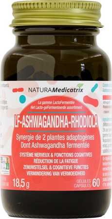 Lacto Fermentee Ashwaganda Rhodiola Caps 60 2
