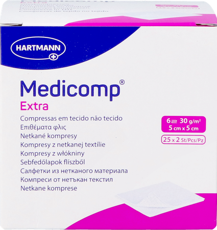 Medicomp Kp Ster Extra 6l 5x5cm 30g 25x2 1