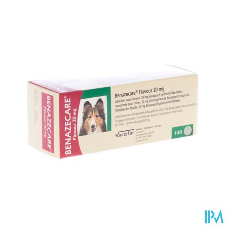 Benazecare Flavour 20mg Comp Honden 140