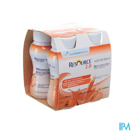 Resource 2.0 Abricot 4x200ml 12100545 1
