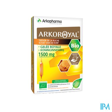 Arkoroyal Gelee Royale Bio 1500mg Amp 20x10ml