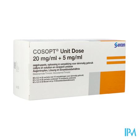 Cosopt Ud 20mg/ml + 5mg/ml 60 X 0,2ml