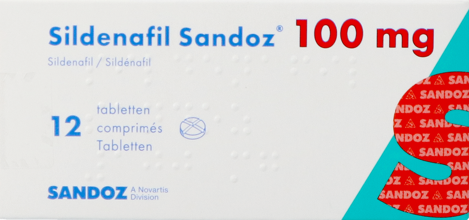 Sildenafil Sandoz 100mg Filmomh Tabl 12x100mg 2