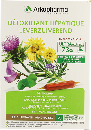 Arkofluide Leverzuiverend Amp 20x10ml 5
