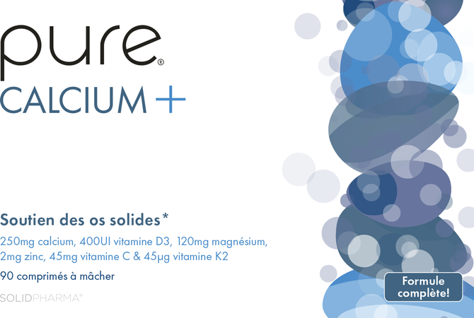 Pure Calcium+ Comp A Croquer 90 1