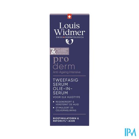 Widmer Proderm Tweefasig Serum Olie-in-serum 35ml