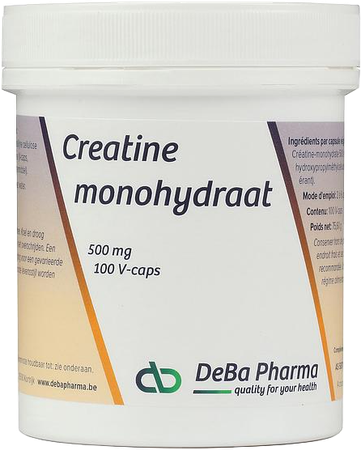Creatine Monohydrate Caps 100x500mg Deba 4