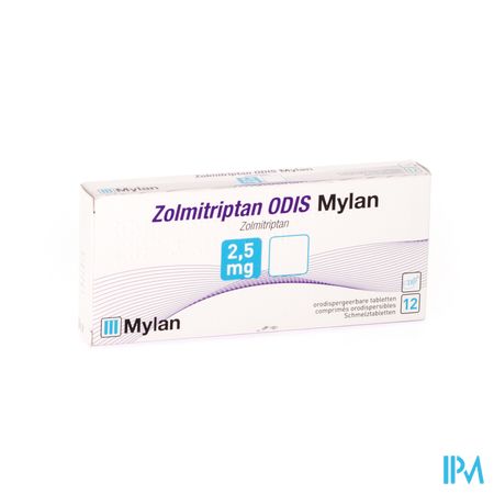 Zolmitriptan Odis Viatris 2,5mg Comp Orodisp. 12 1