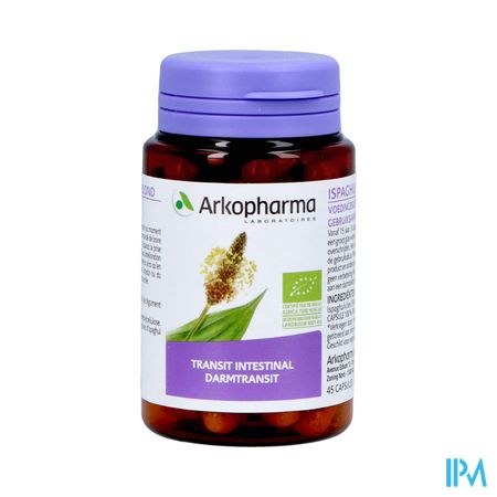 Arkogelules Ispaghul Psyllium Blond Bio Caps 45 20