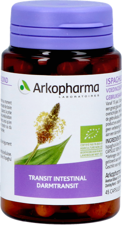 Arkogelules Ispaghul Psyllium Blond Bio Caps 45 20