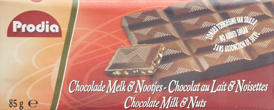 Prodia Chocolade Melk Noten 85g 5462 Revogan 1