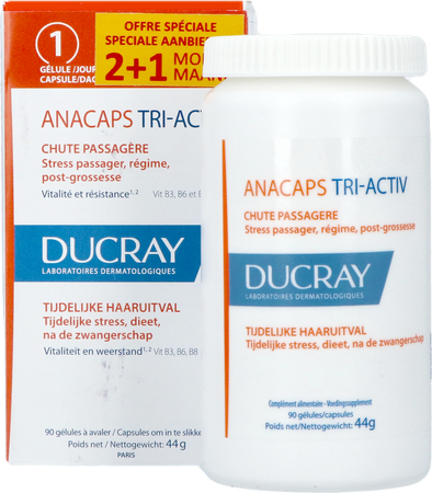 Ducray Anacaps Tri-activ Caps 90 2