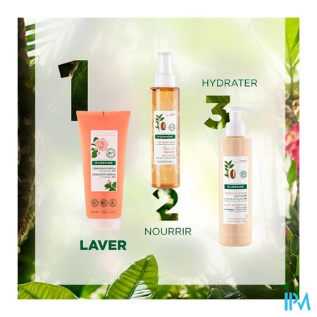 Klorane Lichaam Douchecr Lait Rose 200ml Nf 8