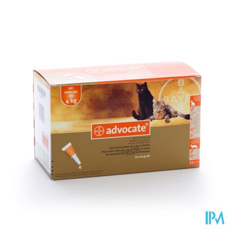 Advocate Spot On Opl Kleine Kat <4kg Pipet 21