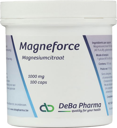 Magneforce Caps 100x750mg Deba 4