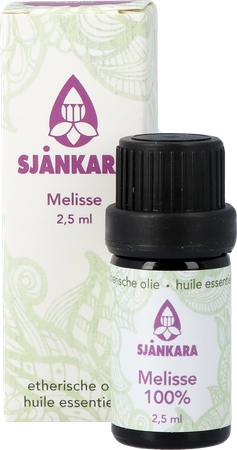 Sjankara Melisse 100% Ess. Olie Bio 2,5ml 2