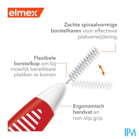 Elmex Set Interdentale Borsteltjes Iso 2 0,9mm 8 2