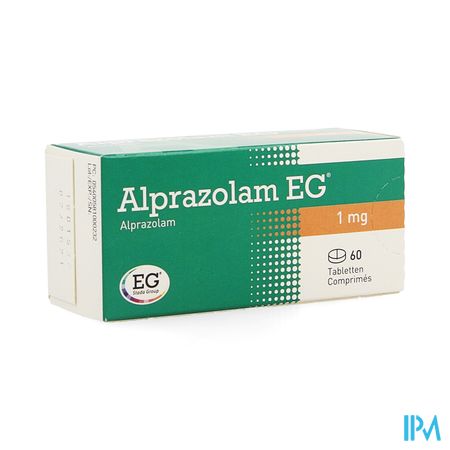 Alprazolam EG Comp 60X1,00Mg