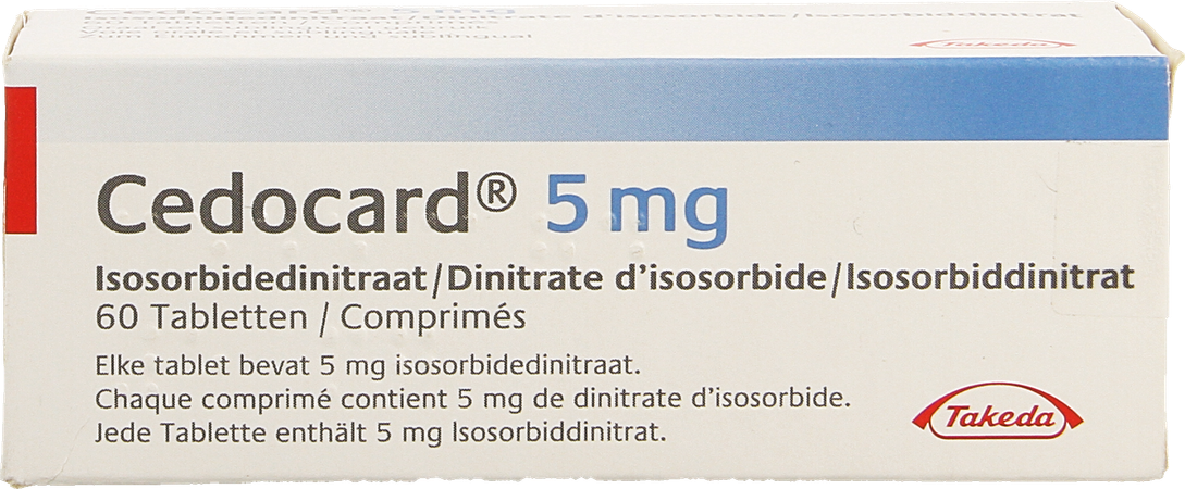 Cedocard Comp Subling 60 X 5mg 3