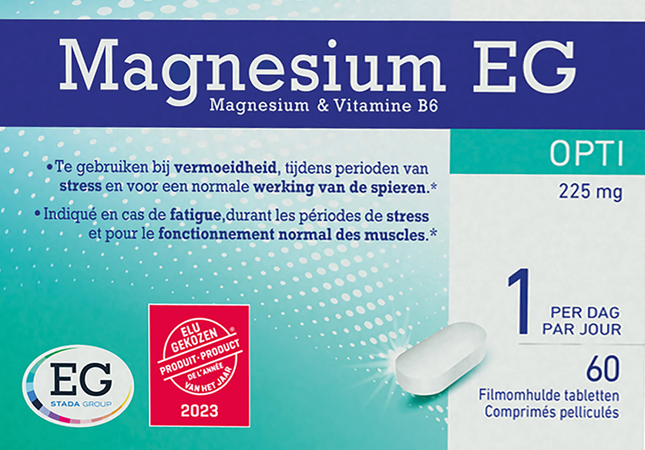 Magnesium EG Opti 225Mg Tabl 60 1