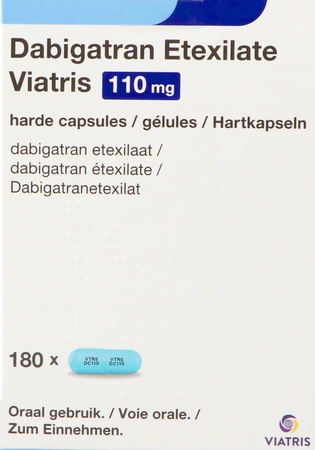 Dabigatran Etexilate Viatris 110mg Caps Dur 180 2