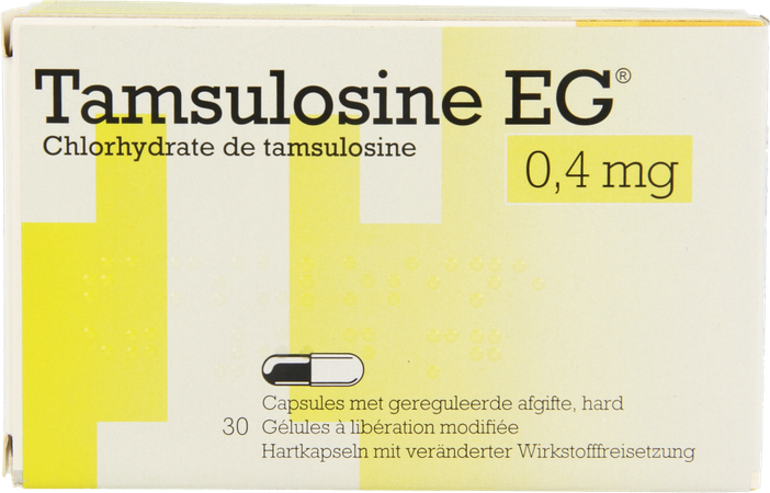 Tamsulosine Eg Pi Pharma Caps Hard 30 X0,4mg Pip 1