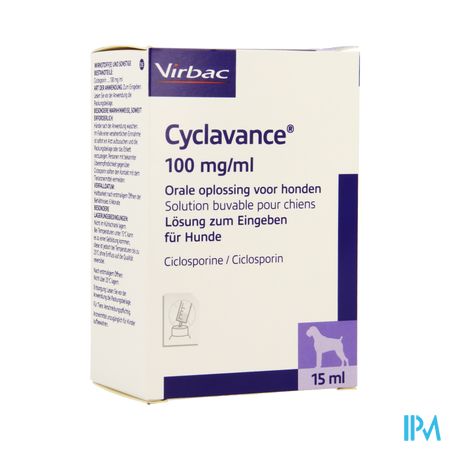 Cyclavance 100mg/ml Ora Opl Hond 15ml