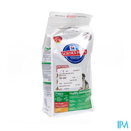 Hills Sc.plan Canine Puppy Chicken 3kg 7692u 2