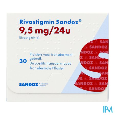 Rivastigmin Sandoz 9,5mg/24h Disp.transderm. 30 1