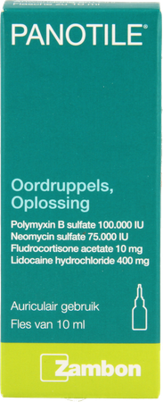 Panotile Gutt. Otic. 10ml 7