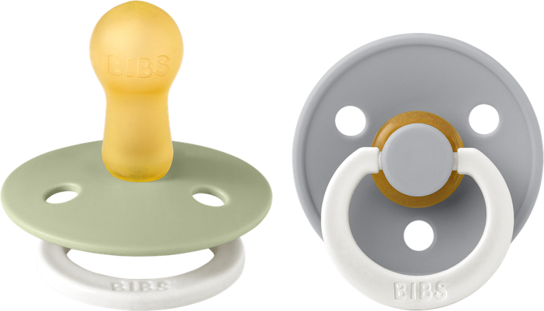 Bibs 2 Fopspeen Duo Glowindark Sage/cloud 2 2